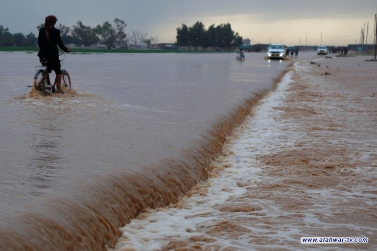 بدء الموجة المطرية لمناطق الشريط الحدودي مع إيران.. الذروة ستشمل 17 منطقة